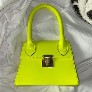 Neon mini purse